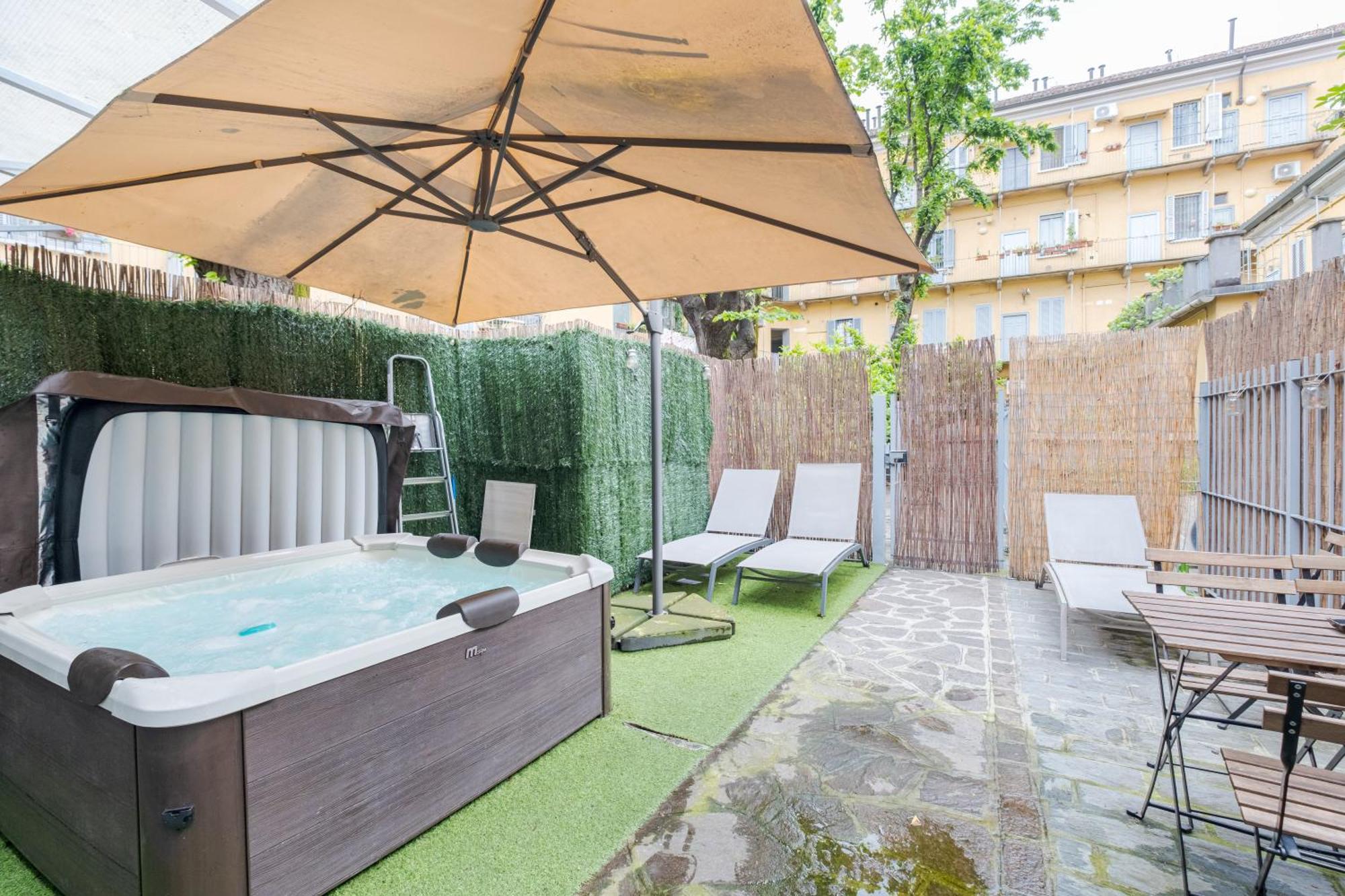 Oasi Di Relax Spa A 10 Min Dal Duomo Apartment มิลาน ภายนอก รูปภาพ